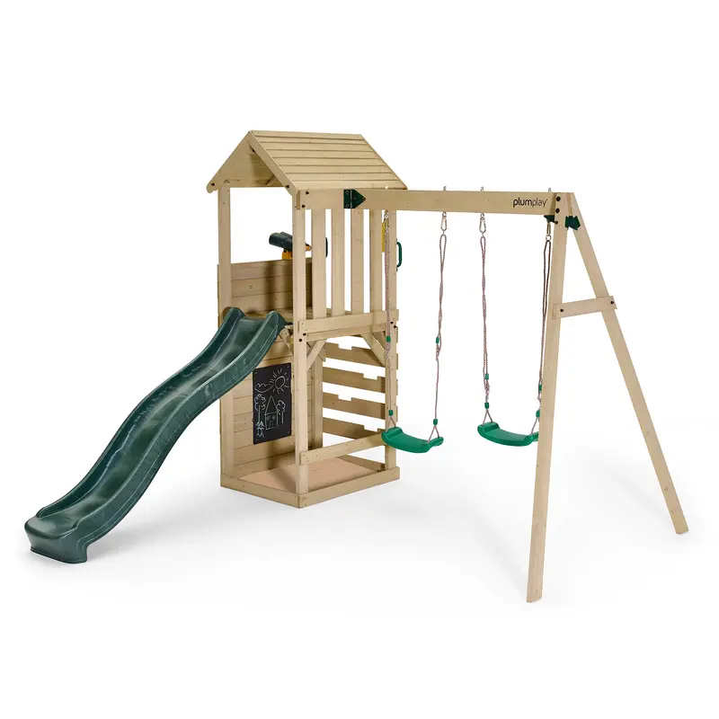 Plum Play Lookout Tower Swing-Arm Equipped Play Centre 1