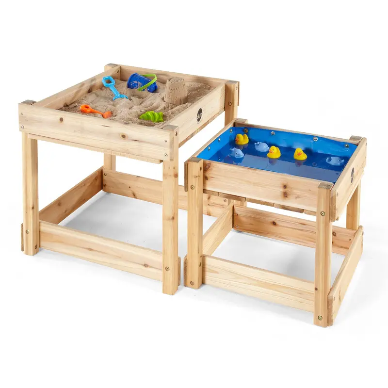 Plum Play Natural Wood Sand & Water Table 1