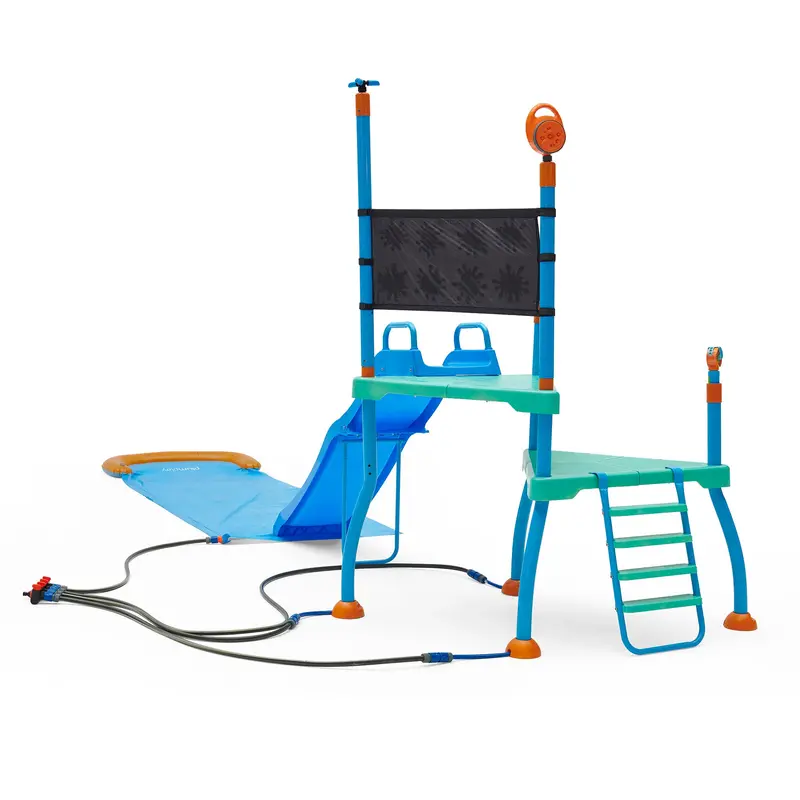 Plum Play Water Park Twin Pack: Shower Tower + Tidal Tipper 1