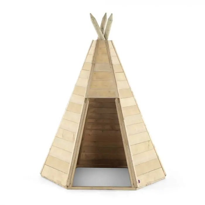 Plumplay Teepee-Style Hideaway Cubby For Kids 1