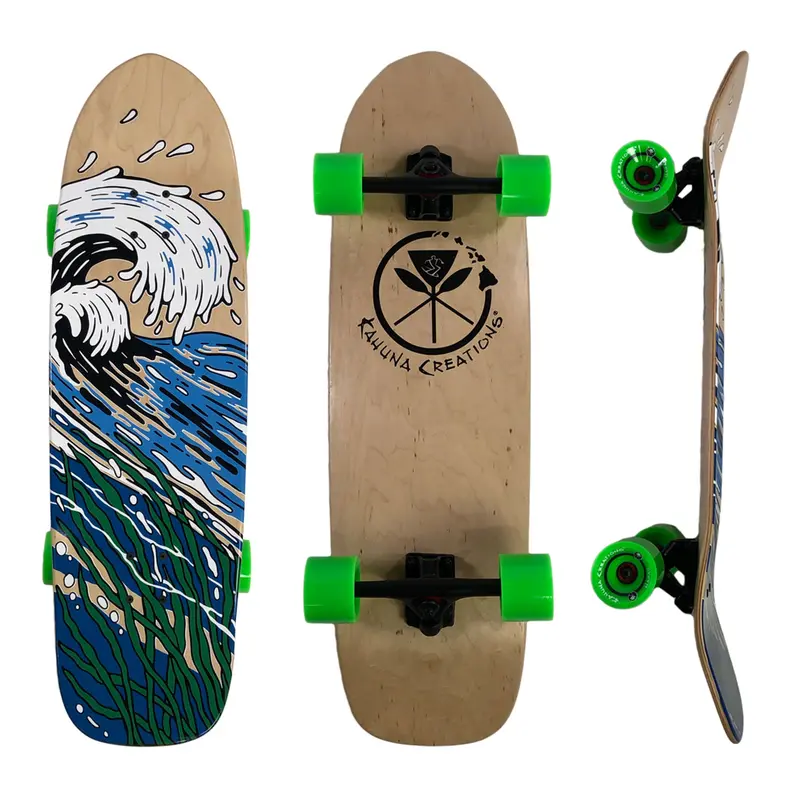 Pokole Hydro Mini Cruiser - 33 Inch Lightweight Longboard 1