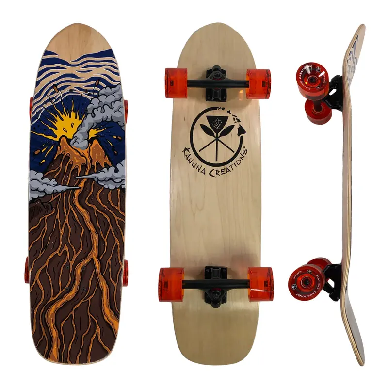 Pokole Magma Mini Cruiser - 33 Inch Compact Longboard 1