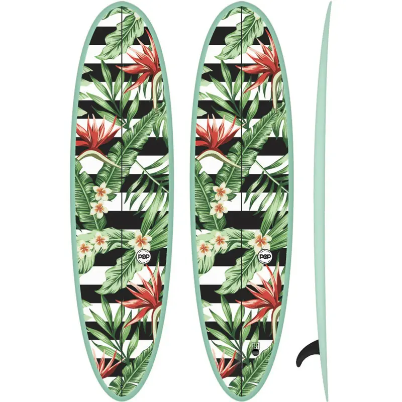 Pop Funday 7'6" Surfboard – Beginner-Friendly Funboard 1