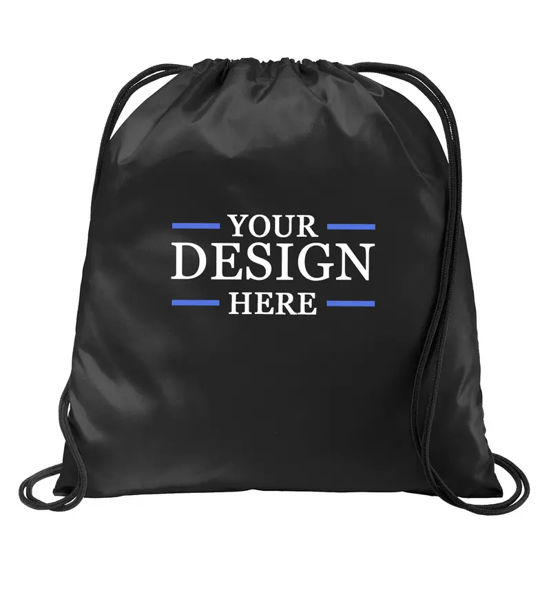 Port Authority Custom Drawstring Sports Bag 1