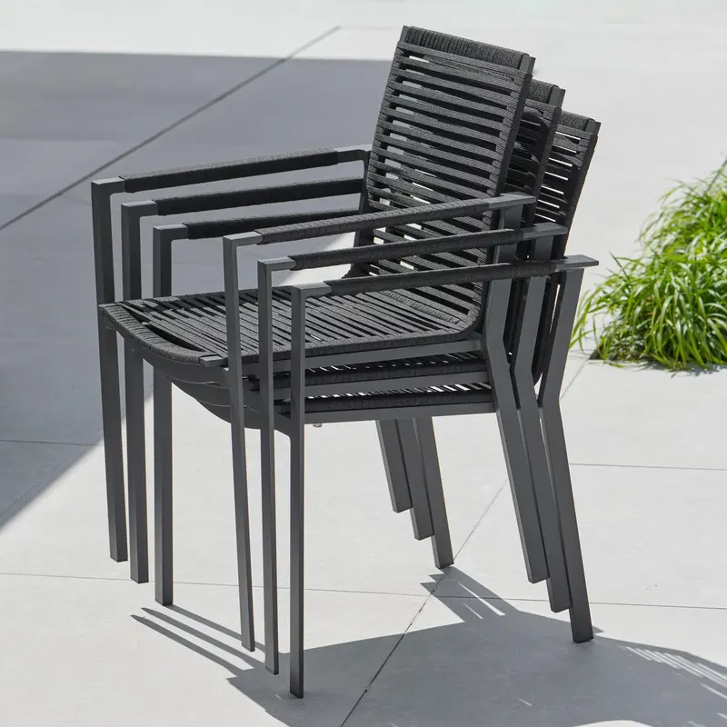 Porto Stackable Outdoor Dining Chair 1