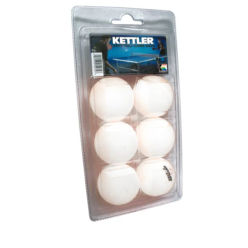 Premium 3-Star Table Tennis Balls – 6-Pack 2