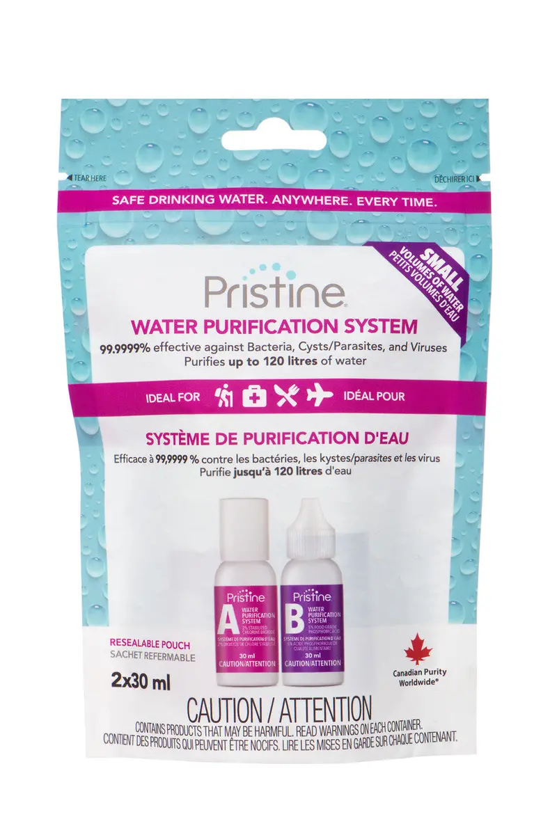 Pristine Personal Pack – Dual 30Ml Hydration Bottles Set 1