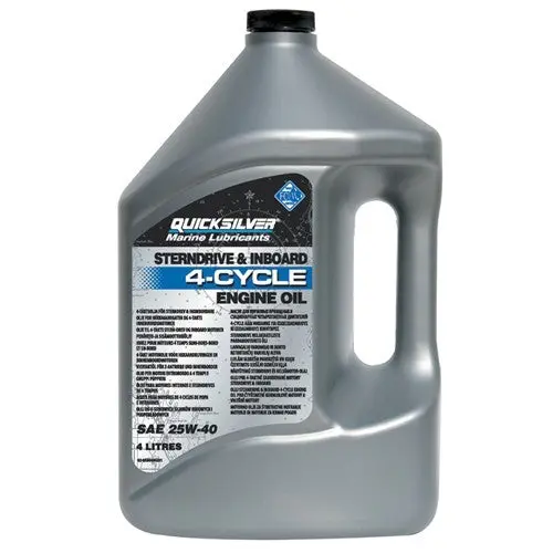 Quicksilver 4-Stroke Motor Oil 10W-30 – 4 Litre Container 1