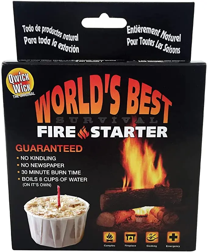 Qwick Wick Fire Starters – 4-Pack Convenience Set 1