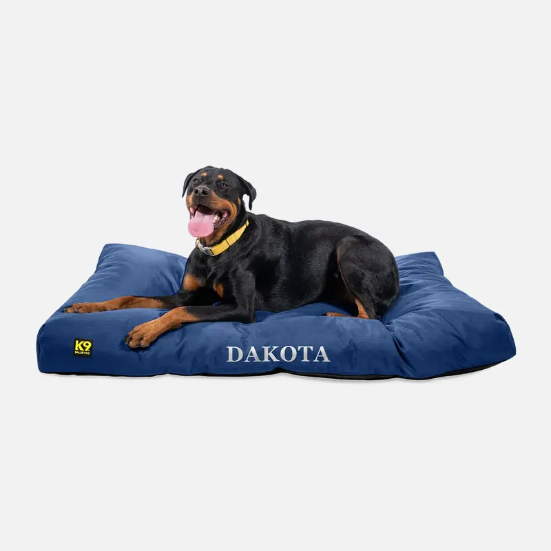 Rectangle Pillow Dog Bed – Tough Ripstop Fabric 25