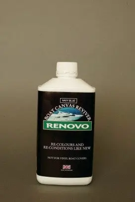 Renovo Boat Canvas Reviver – Navy Blue, 0.5L (Product Code 1128) 1