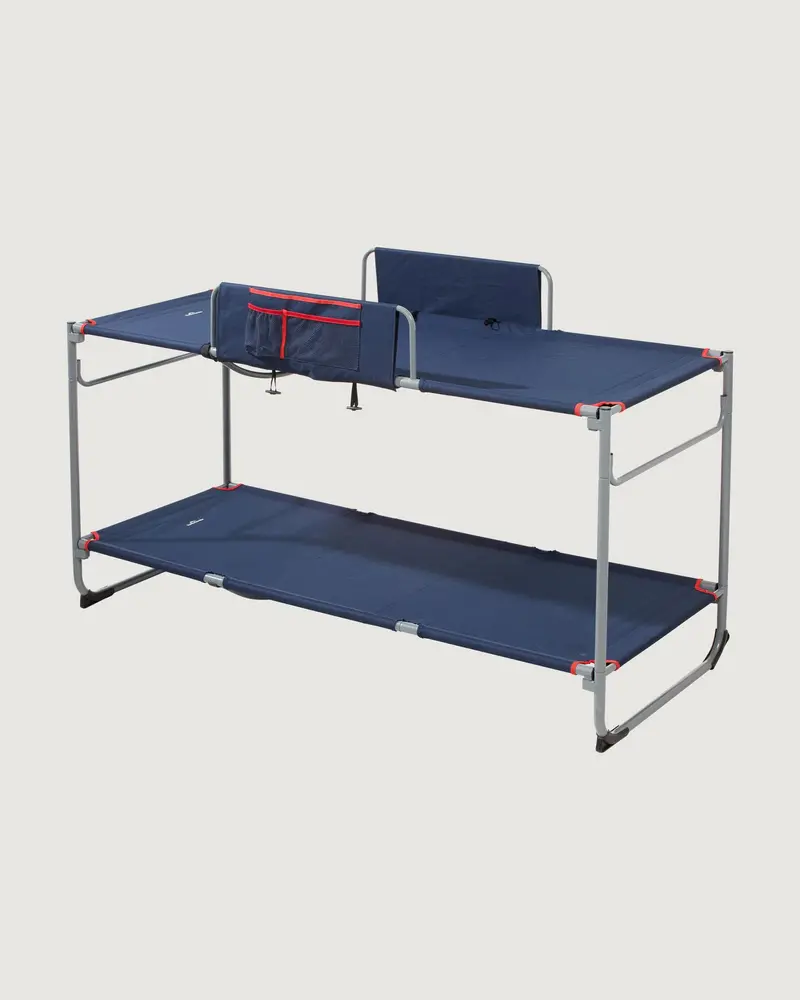 Retreat Dual-Function Bunk Bed Frame – Dark Navy Finish 1
