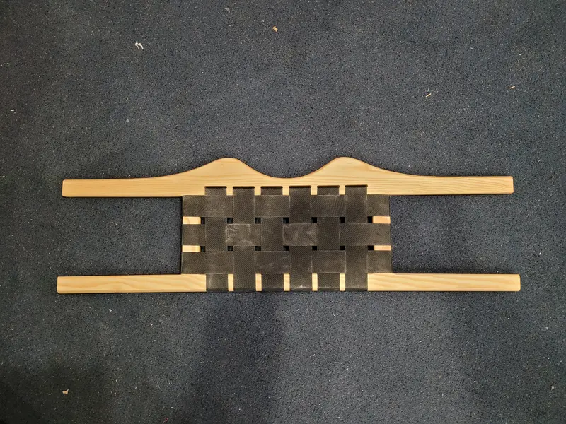 Rhéaume 40-Inch Yoke Bench – Finished Maple 1