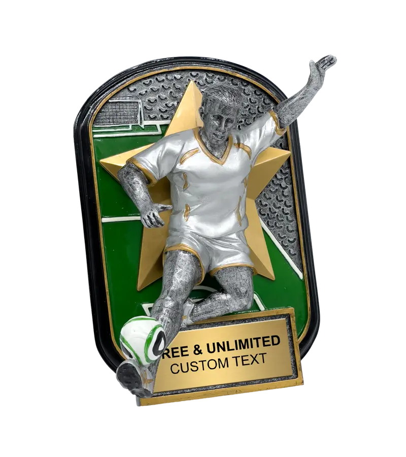 Rock'N Jox Pop-Out Soccer Standing Plaque 1