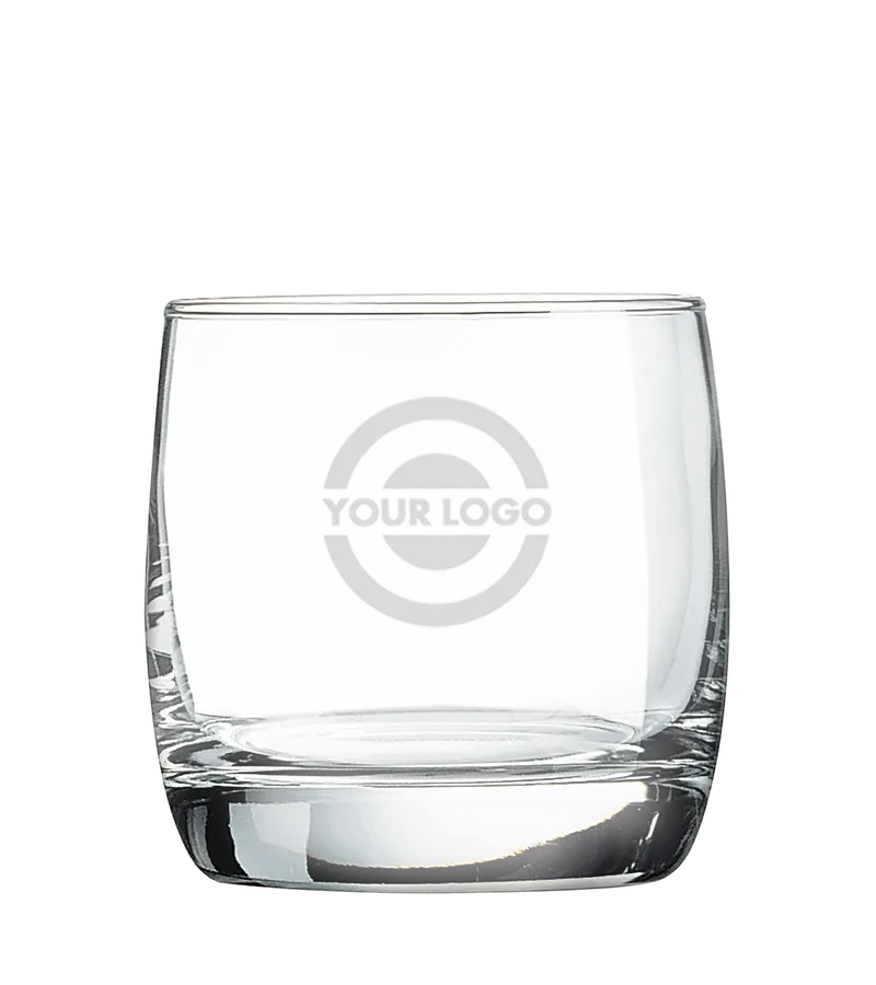 Round Engraved Cocktail Glass – 10 Oz Capacity 1