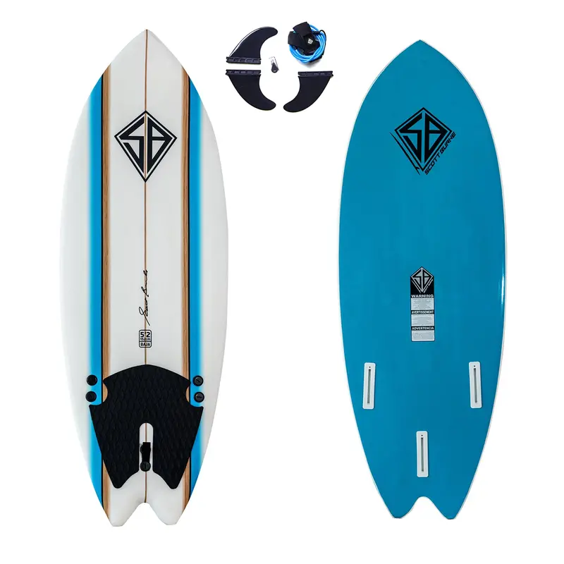 Scott Burke 5'2" Baja Fish Shortboard 1