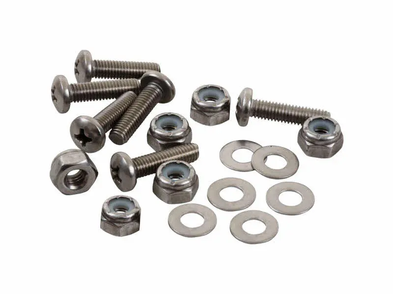 Sea-Lect #8-32 Stainless Steel Pan Head Screws – Pack Of 6 1