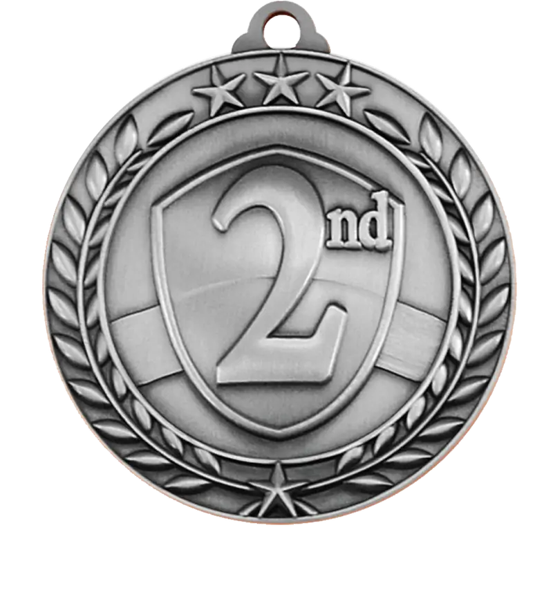 Second-Place Award Medal – Large Star Wreath 1