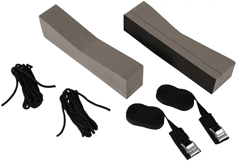 Secure Car-Top Kayak Carrier With Straps And Padding 1
