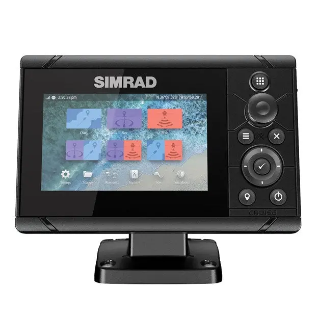 Simrad Cruise Display With Dual-Frequency (83/200 Khz) Transducer 1