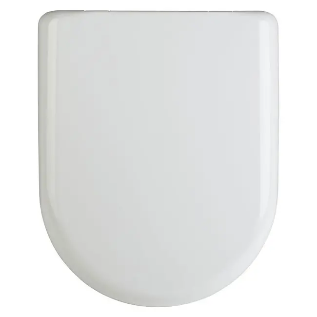Soft-Close D-Shape Toilet Seat For Quiet, Gentle Closing 1