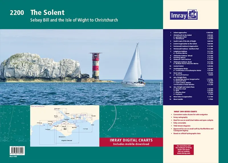 Solent Navigation Chart Pack – Uk Coastal Charts 1