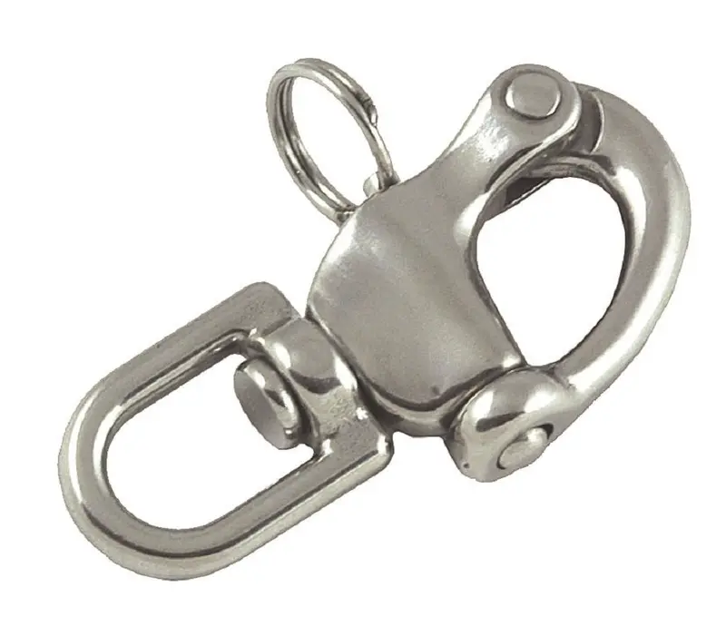 Stainless Steel Swivel Snap Shackle With Eye – Corrosion-Resistant Marine Hardware 1