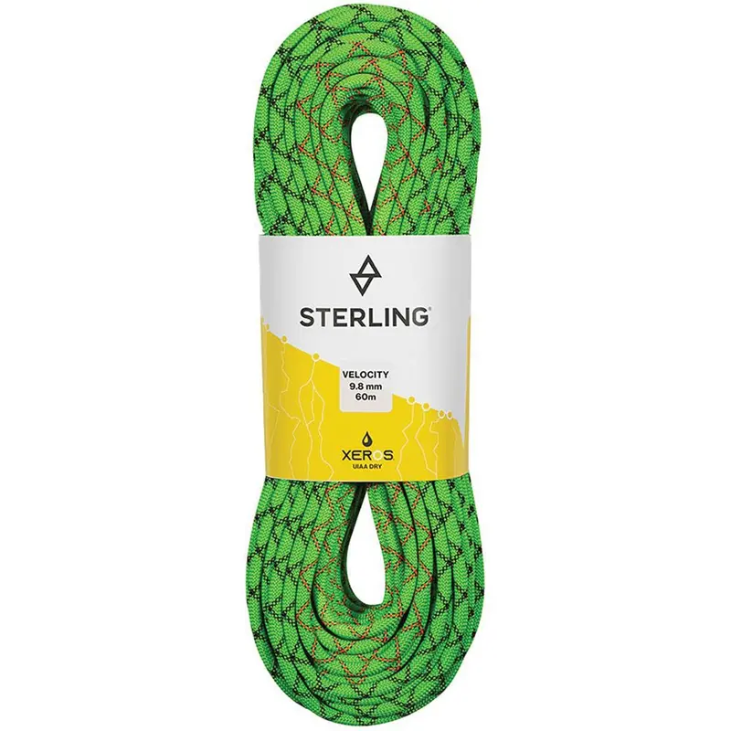 Sterling Velocity 9.8Mm Dynamic Climbing Rope 1