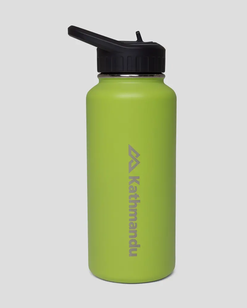 Straw-Lid Insulated Water Bottle – 950 Ml – Aurora 1