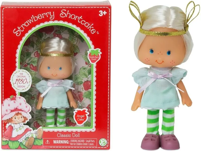 Strawberry Shortcake Angel Cake Doll – 5.5" Retro Friend Doll By Bridge Direct (2017 Reissue Of 1980S Design) 1