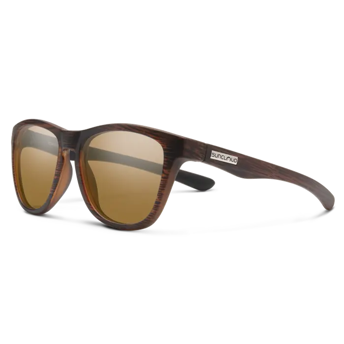 Suncloud Topsail Sunglasses – Burnished Brown Frame With Brown Lens 1