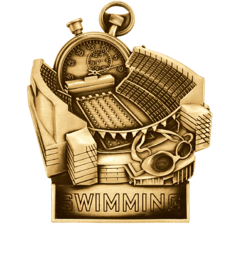 Swim Achievement Medal – Stand Up Series 1