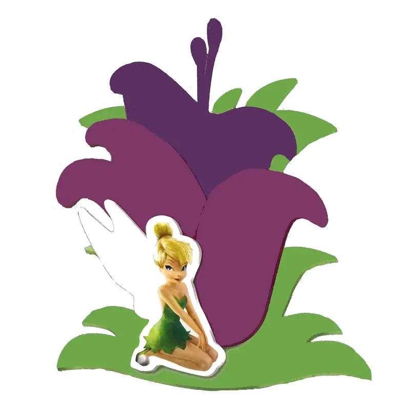 Tinker Bell Foam Craft Activity Kit – 4-Pack Interactive Party Favor 1