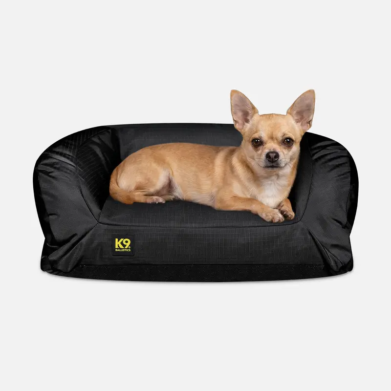Tough Ripstop® Mini Bolster Pillow Dog Bed With Removable Cover 1