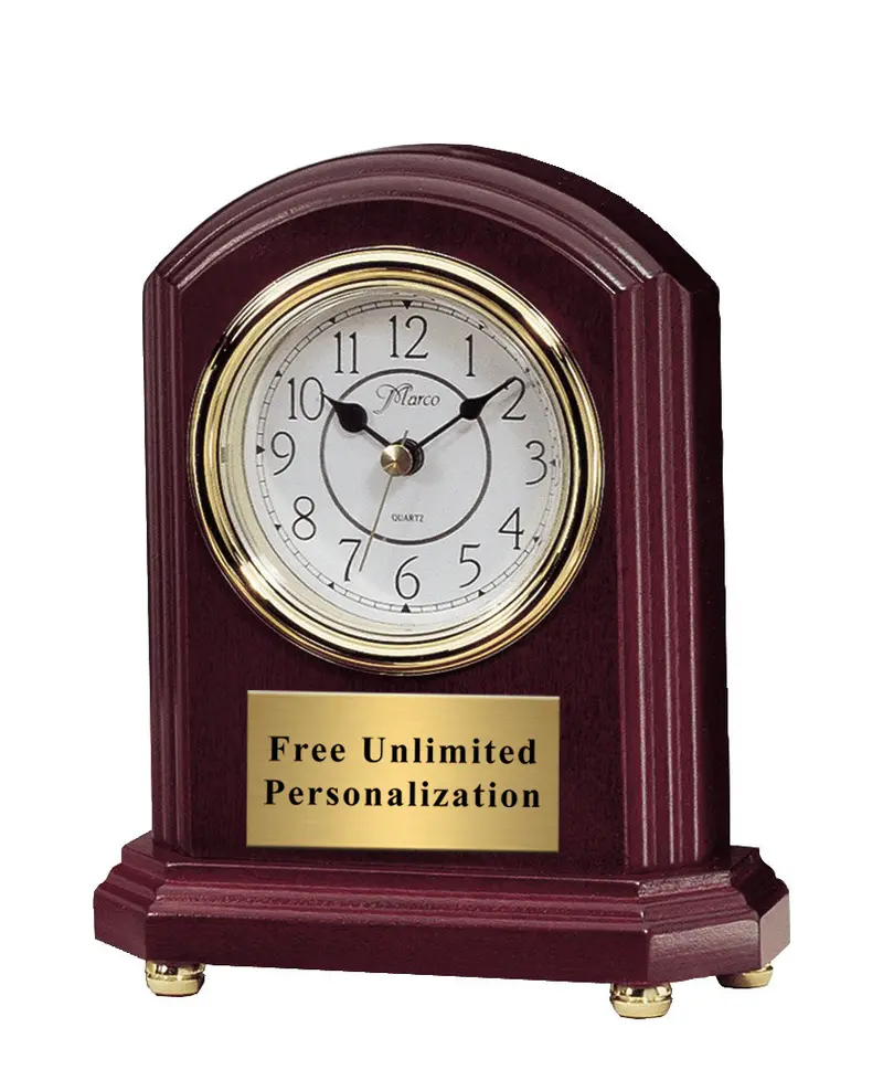 Traditional Rosewood Mantel Clock For Living Room Or Office 1