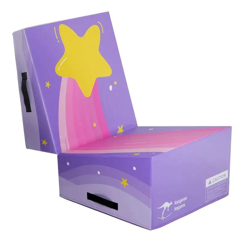 Tumbling Cheese Wedge Mat – Surfboard Or Shooting Star Print 1