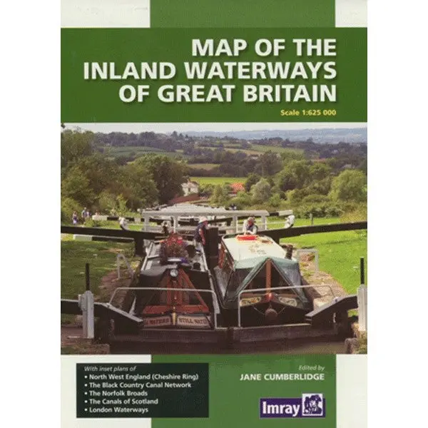 Uk Inland Waterways Navigation Map – Comprehensive British Canal System Chart 1