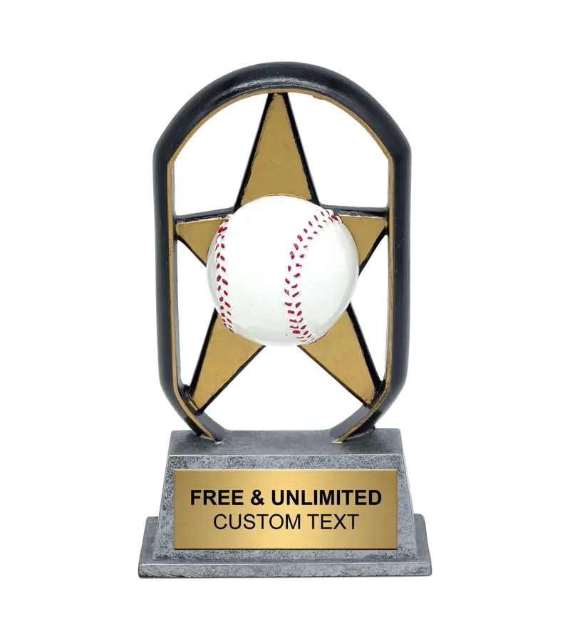 Vibrant Starz Baseball Trophy 1