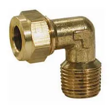 Wade Male Bsp Elbow Compression Fitting 1