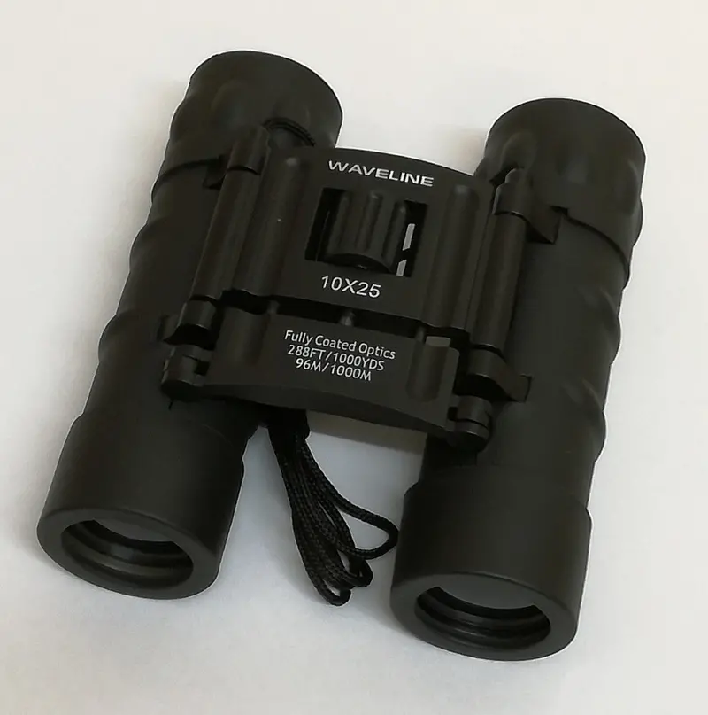 Waveline 10X25 Compact Binoculars – Waterproof, Lightweight Optics 1