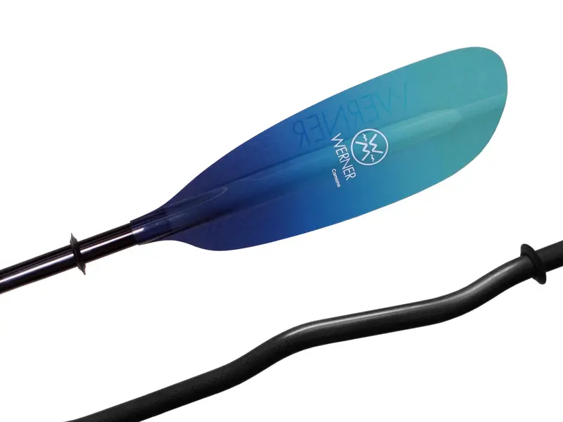 Werner Camano Kayak Paddle – Two-Piece Bent Shaft 1
