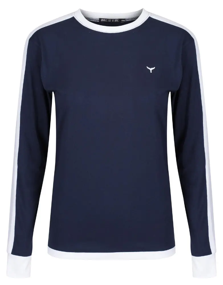 Whale Of A Time Holkham Long Sleeve Performance Tee 1