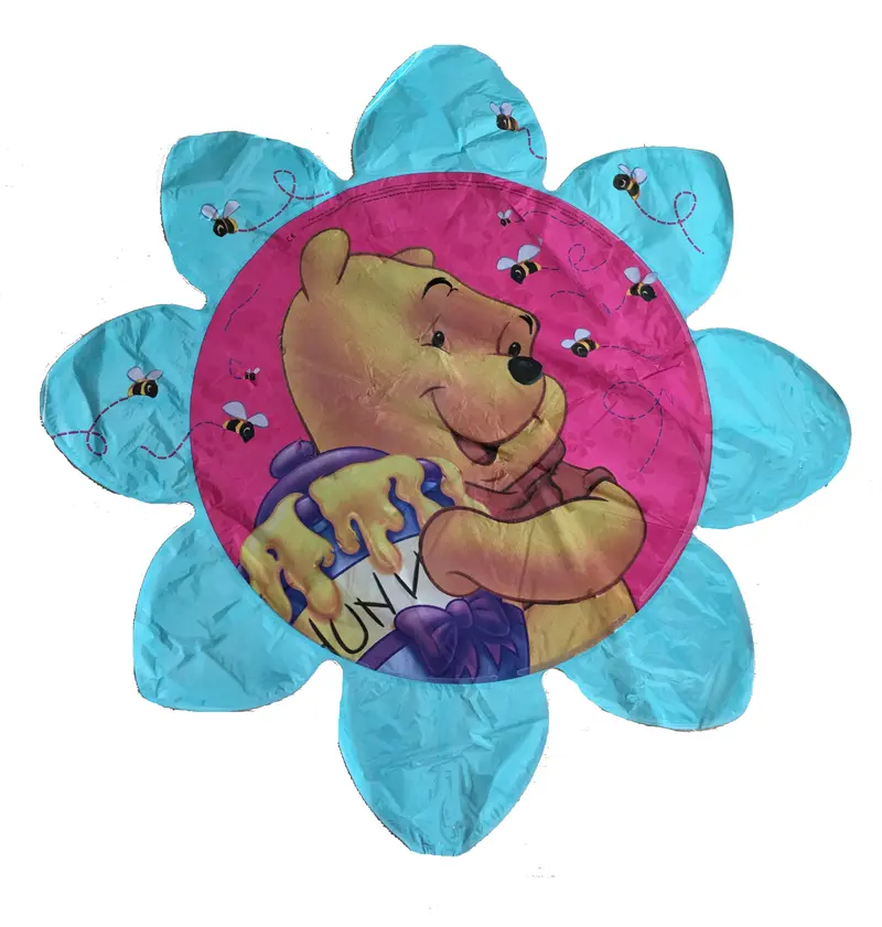 Winnie The Pooh Honeycomb Flower-Shaped Birthday Balloon – 30" Giant Size 1