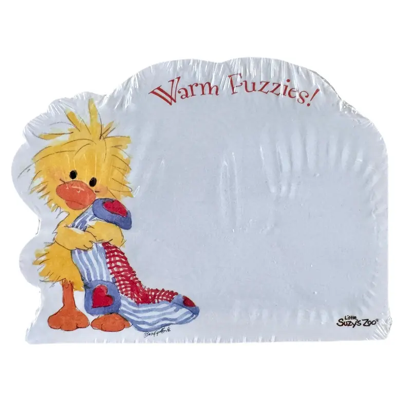 Witzy Duck Mini Memo Pad: Self-Adhesive 'Warm Fuzzies' Notes – Little Suzy'S Zoo Stick'Ems (40 Sheets) 1